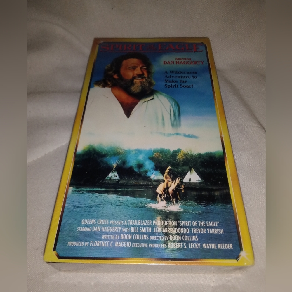 New Old Stock 1993 Spirit Of The Eagle VHS Movie Cassette Tape New Sealed
